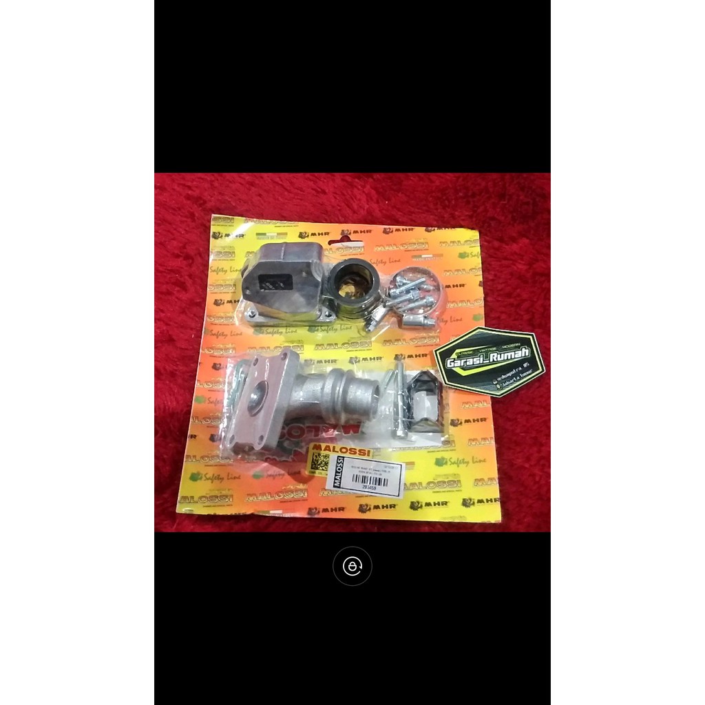 intake membran malossi vespa pts smallframe non direct set