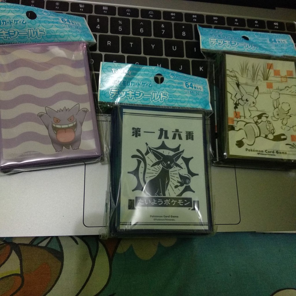 Sleeve Card Pelindung Kartu Pokemon TCG Indonesia Pokemon Center Japan ORIGINAL