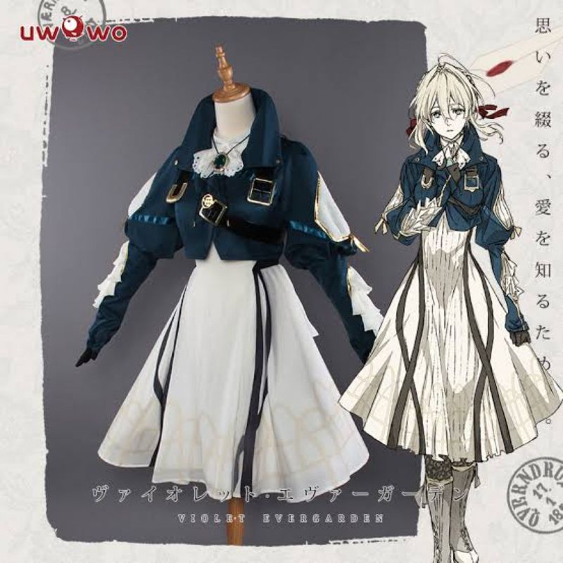 Rental kostum cosplay Violet Evergarden