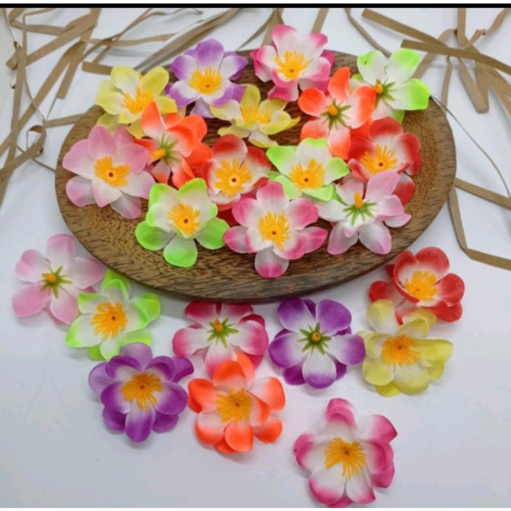 Hiasan Mahar Sakura Mekar Kuntum Rustik Ecer Sakura Gradasi Kuntum Kelopak Backdrop Seserahan Dekora