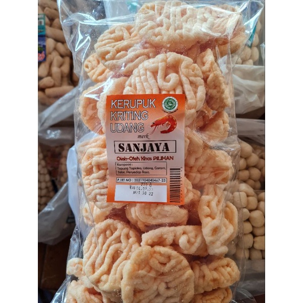 

Kerupuk krupuk udang khas bangka - Sanjaya 230gr