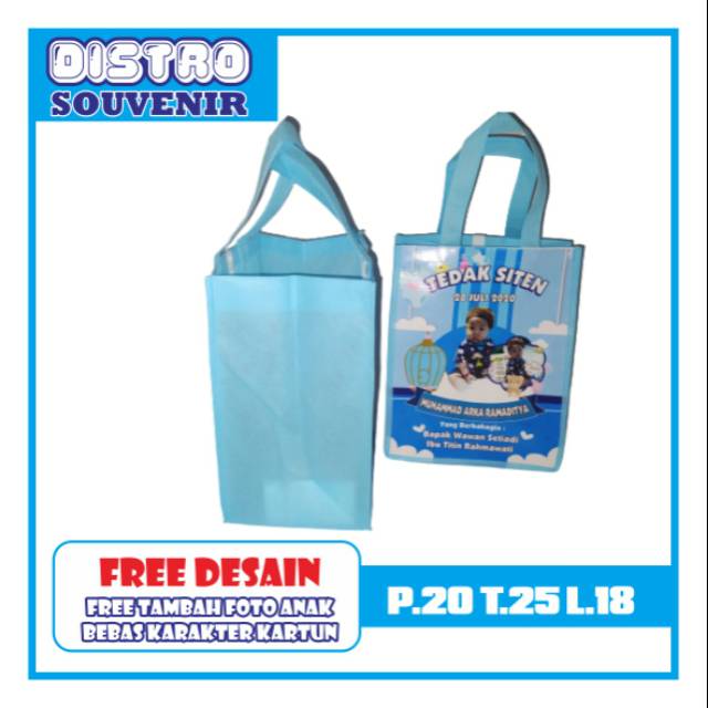 

Tas ultah karakter muat box bento / tas ultah murah / tas ulang tahun anak / goodiebag