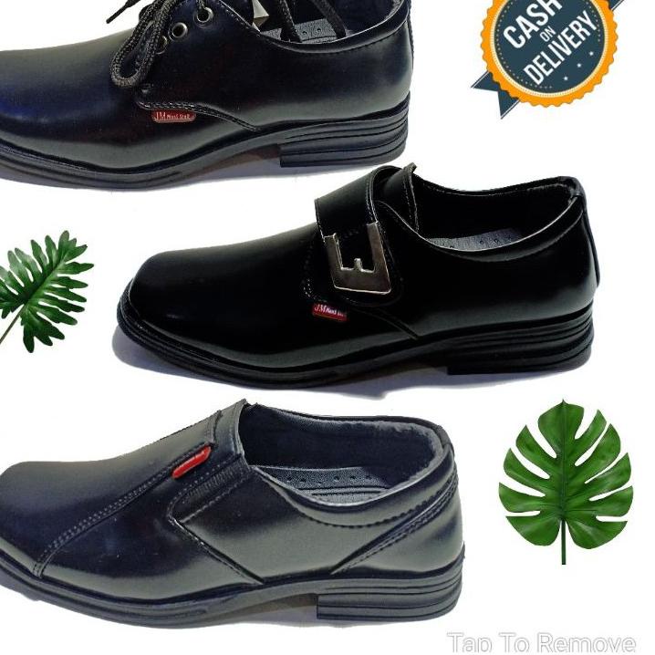 Sepatu Pantofel anak laki laki Pantofel Hitam anak laki laki Sepatu Pantopel anak laki laki