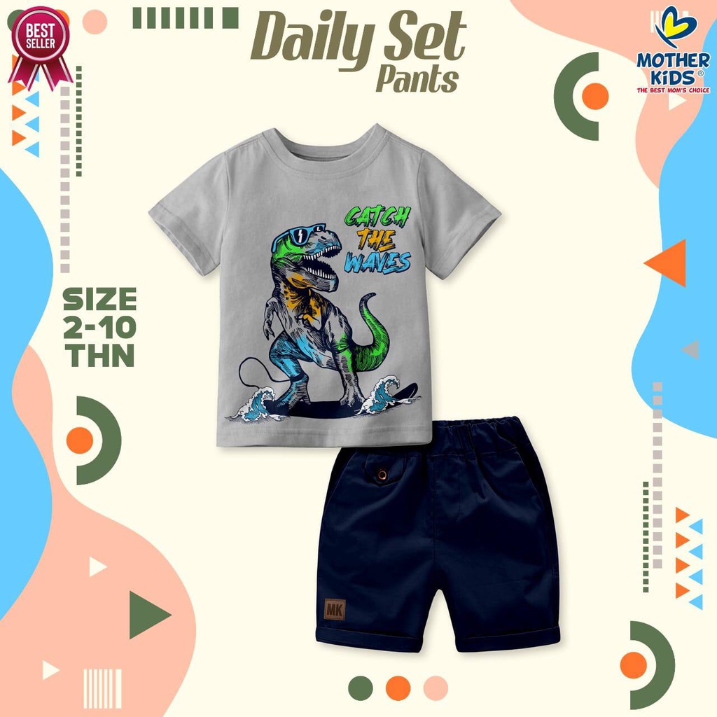 Setelan anak Chinos Short Pant Daily By Mother Kids