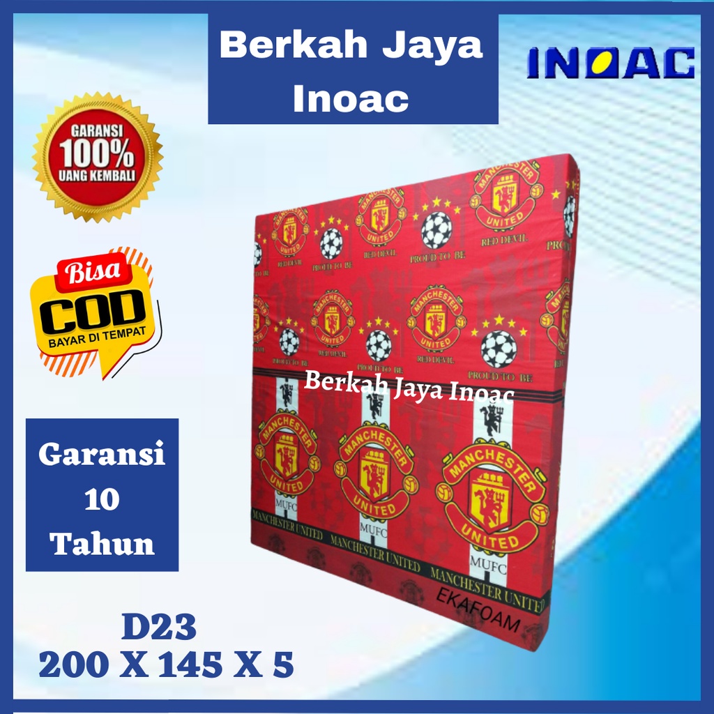[ 200 x 145 ] Kasur Busa Inoac Murah No 3 Tebal 5~30 cm D.23 Eon Lg / Kasur Inoac Busa Eon Lg D.23 M