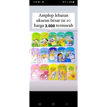 

amplop lebaran murah meriah