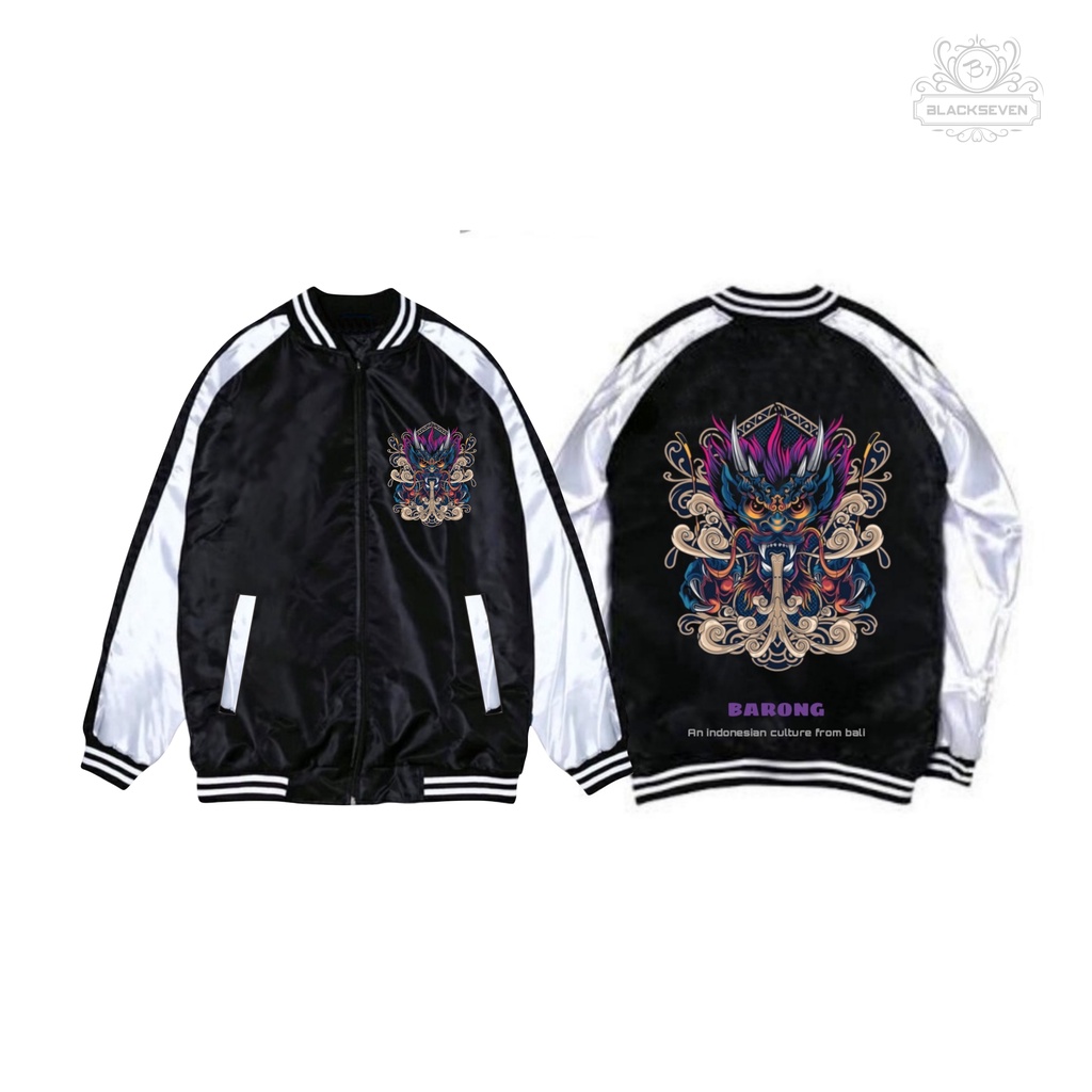 Sukajan Jaket Baseball - Culture Samurai-Barong