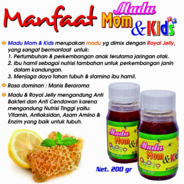 

Madu Mom & Kids Pondok Lebah
