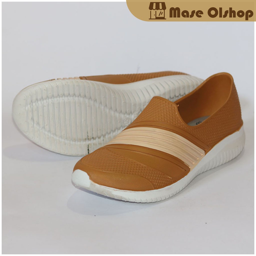 Sepatu Karet Wanita Sepatu Cewek Slip On ATT SWL 480