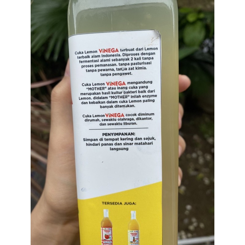 Cuka Lemon Dehealth Supplies 500ml Indonesia