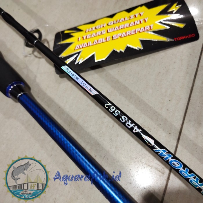 joran pancing joran tornado arrow 165 cm solid carbon pe 08 20 joran pancing murah