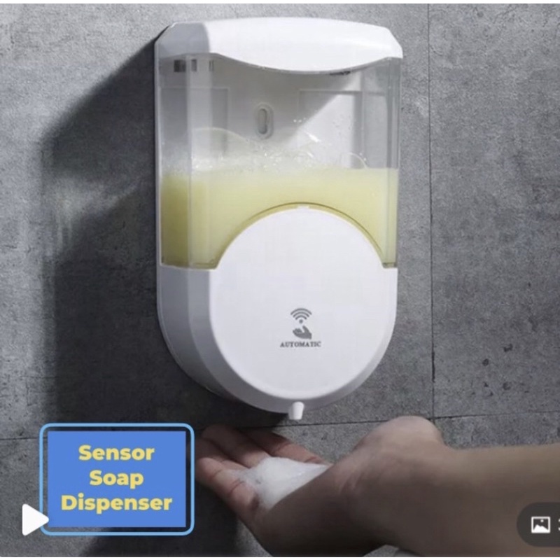 Soap Dispenser Automatic Sensor Tempat Sabun Cair Hand Sanitizer Wall