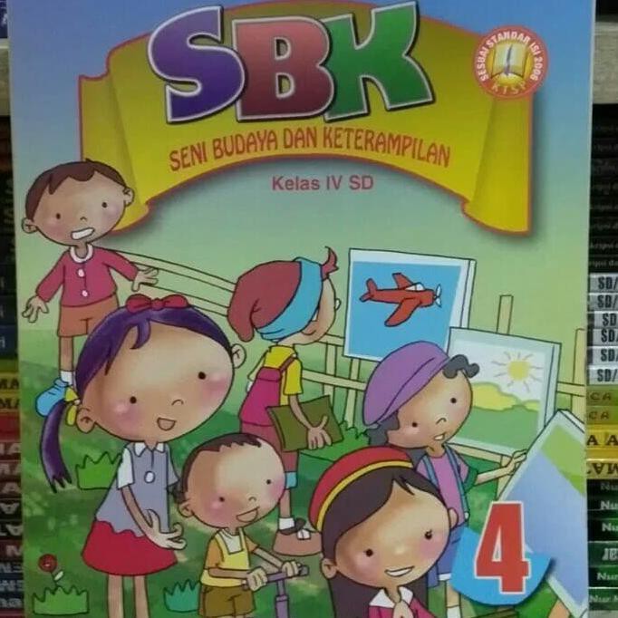 Buku Sekolah - Buku Sd Sbk Seni Budaya Dan Keterampilan Kelas 4 - Yudhistira