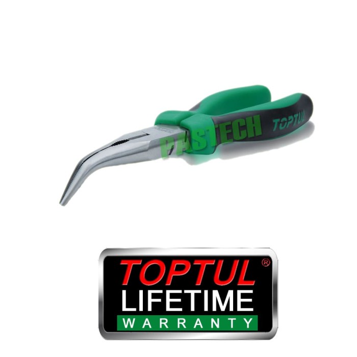 Tang - Tang Lancip 6" Bengkok (Toptul) Made In Taiwan