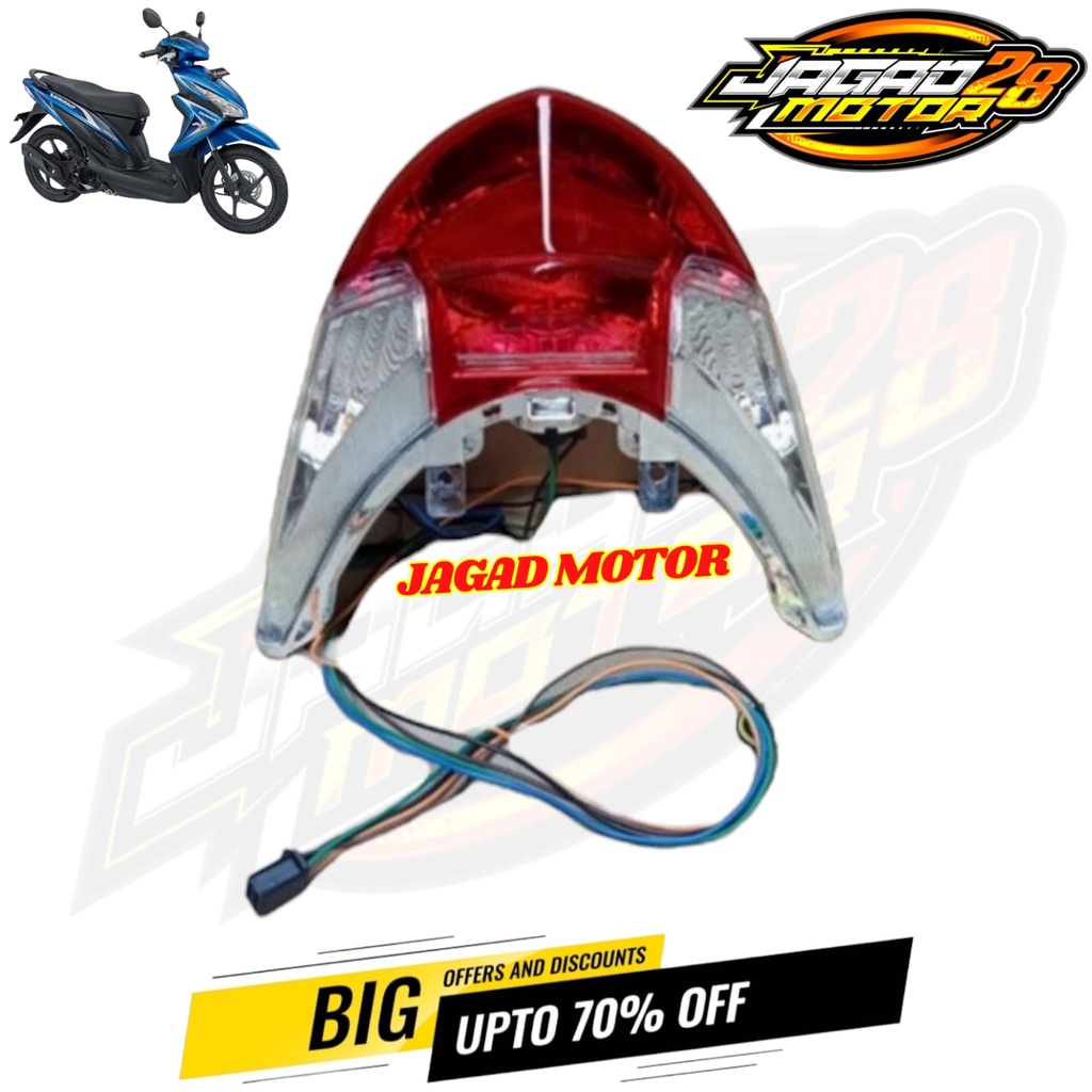 Lampu Belakang Stop Assy Vario 110 Fi Led / Lampu Stop Belakang Vario 110 FI Led Injeksi Remot Lampu Rem Stoplamp