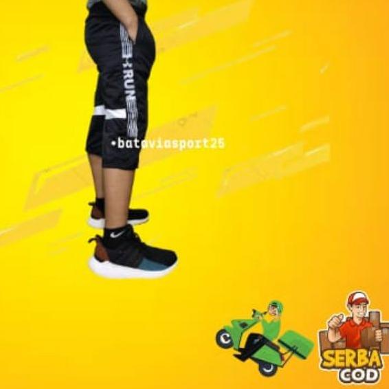 ✩ celana pendek short pants trening sontog 3/4 sepeda futsal badminton running gym bahan adem murah 