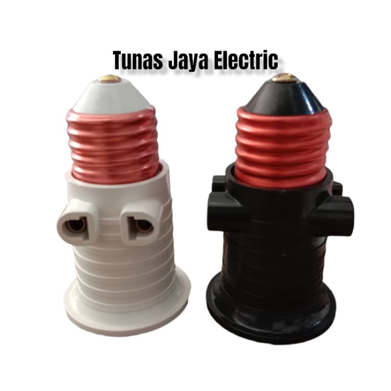 Fiting Kombinasi Hitam/Putih 10A-250V