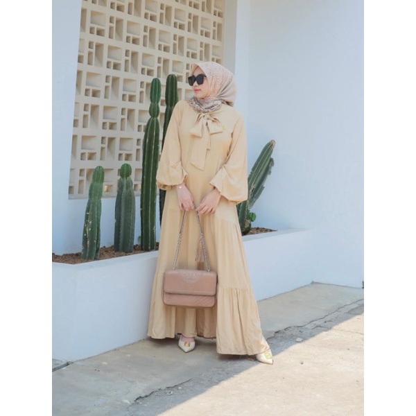 NEVINDA GRESS DYN CLOTHINGLINE | DRESS MUSLIMAH | GAMIS LEBARAN | HOMEDRESS
