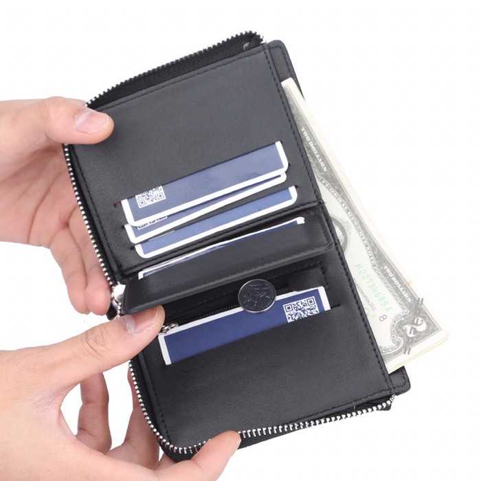 Dompet Pendek Kulit Lipat New Men’s Wallet Baellerry D0311