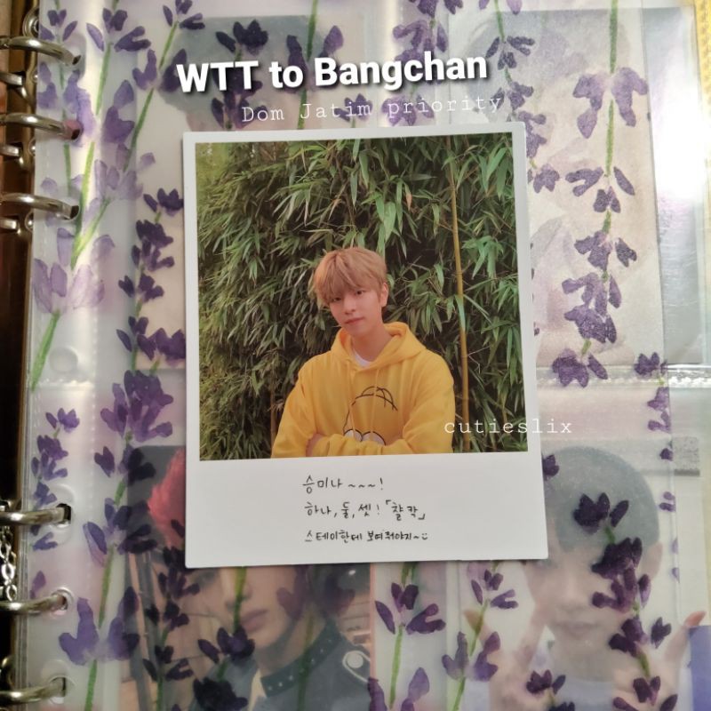 Polaroid Go Live Stray Kids Limited seungmin skz bangchan cb97 chris