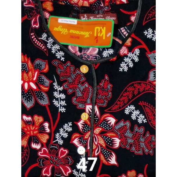 Daster Kencana Ungu Plisir K3 label coklat-4