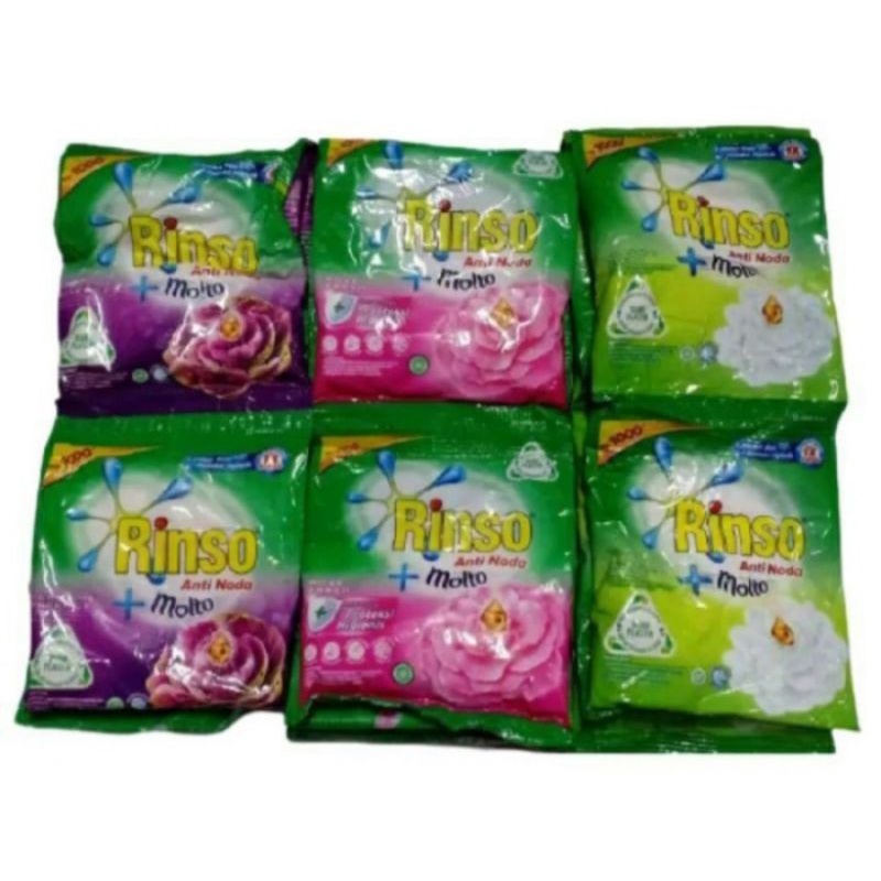 

RINSO BUBUK RINSO PLUS MOLTO RENCENG (6pcs)