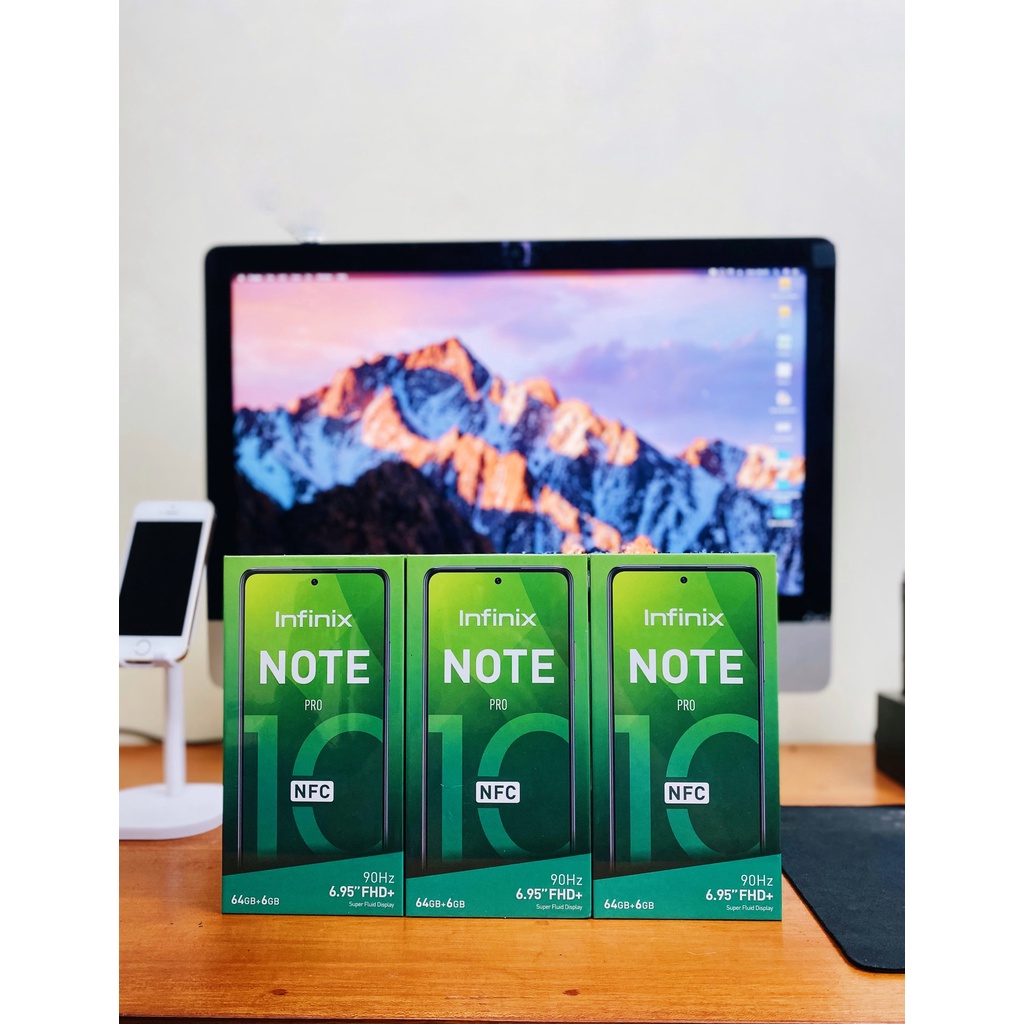 TERMURAH  Infinix Note 10 Pro NFC 6/64 Garansi Resmi