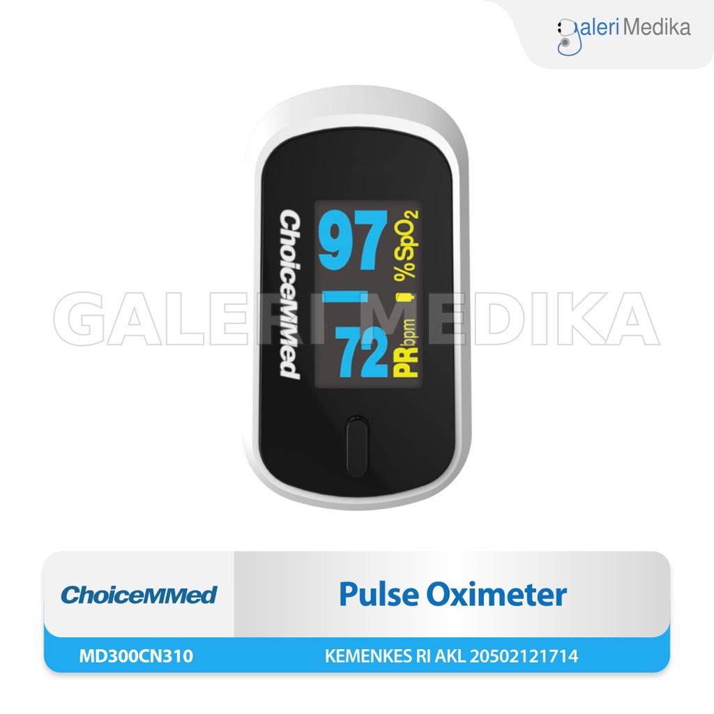 Pulse Oximeter ChoiceMMed MD300CN310 - Alat Saturasi Kadar Oksigen Oksimeter