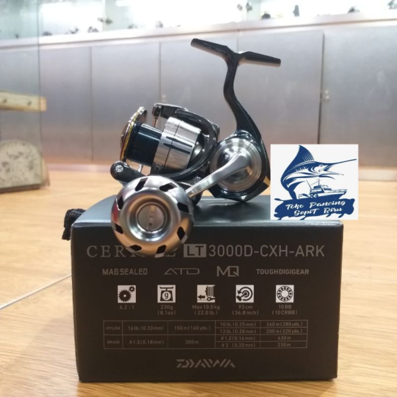 Reel Spinning Daiwa CERTATE ARK LT 3000D-CXH JAPAN BEST SELLER TERMURAH BEST SELLER