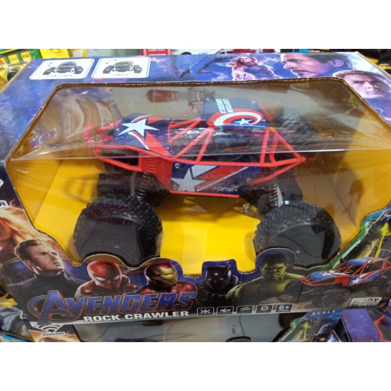 2.4Ghz Rock Crawler RC Mobil Remote Control Ban Besar Baterai Cas