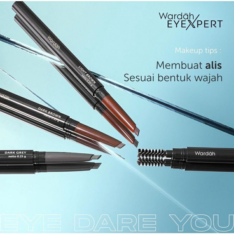 Wardah EyeXpert Eyebrow Definer Mattic ~ ORIGINAL 100%