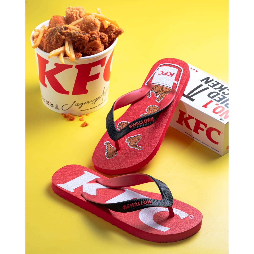 SANDAL SWALLOW x KFC TYPE BUCKET SIZE 42