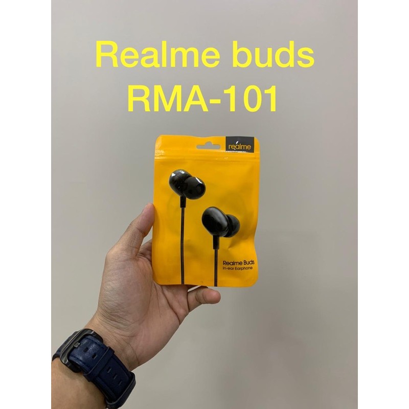 PROMO HANDSFREE REALME BUDS RMA-101 IN EAR EARPHONE RMA101