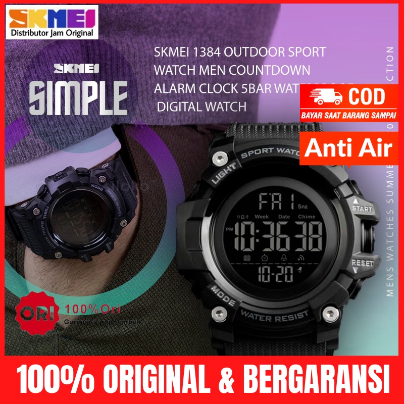 Jual Skmei Jam Tangan Pria Anti Air Original 100 Dan Bergaransi Model