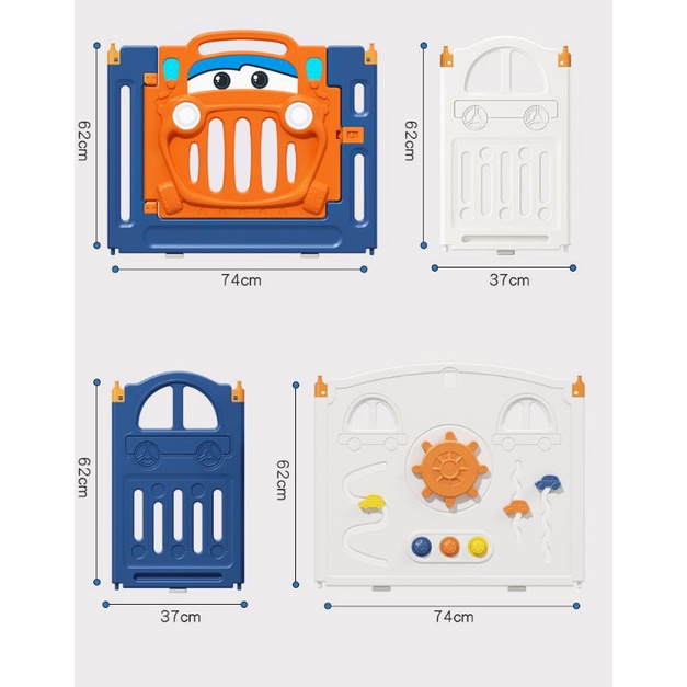 PAGAR Area Bermain anak FOLDABLE SNI