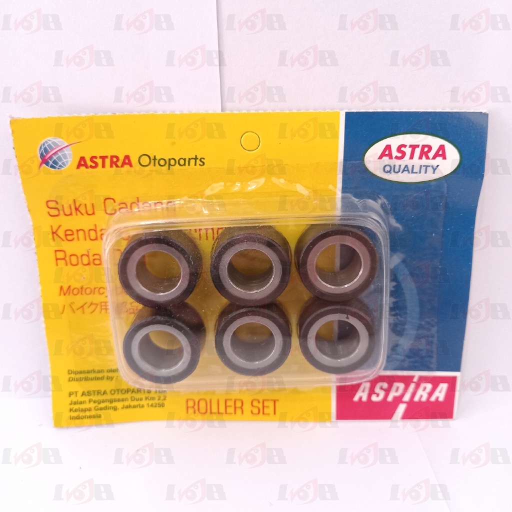 ASPIRA Paket Vbelt Roller Mio GT M3 X-RIde Fino 125 Vanbelt Cvt Motor Matic Yamaha