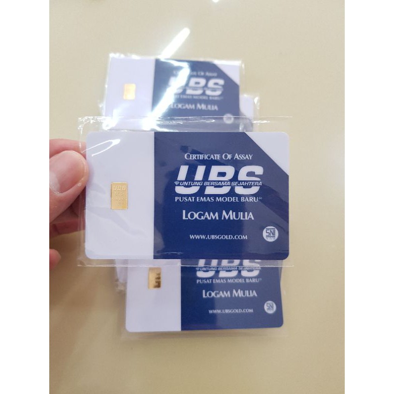 LOGAM MULIA EMAS UBS 1 GRAM | 0.5 GRAM | 2 GRAM-2