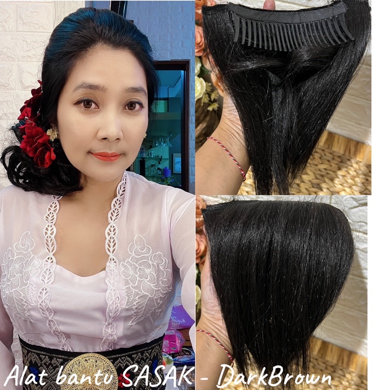 rambut sasak/sasak sanggul/jambul sanggul/alat bantu sasak