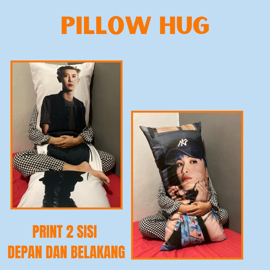 Pillow Hug Custom Bantal Dakimakura Cover Only