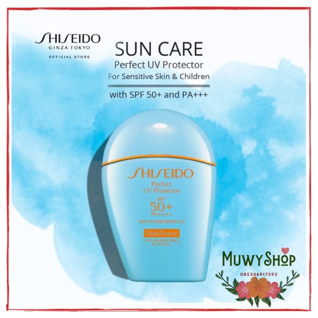 Shiseido Perfect UV Perfector SPF50+ for Sensitive Skin &amp; Children