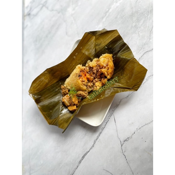 

HALAL Arem arem Bacang Bakcang Bakchang Shirataki by Eat Keto Diary
