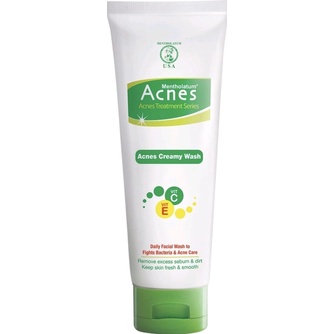 Acnes Creamy Wash Oil Control | Sabun Cuci Muka Anti Jerawat Badan