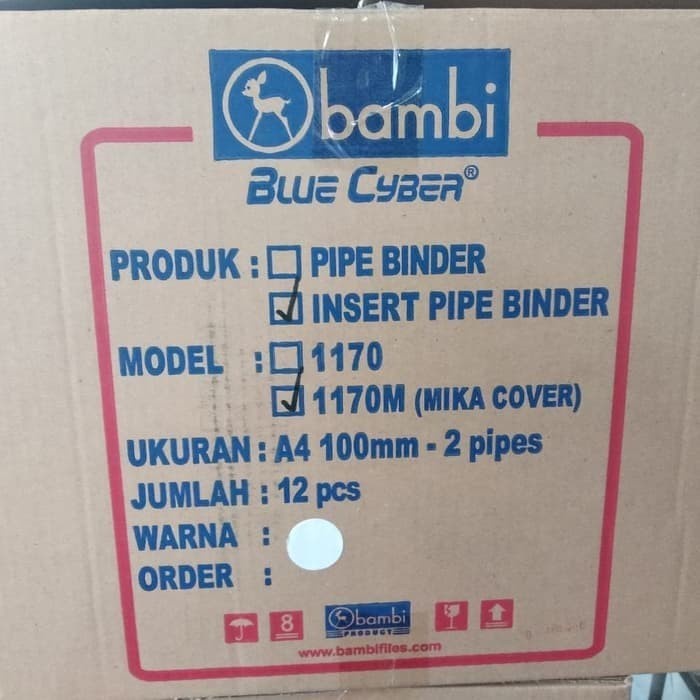 

Nikmati Ordner A4 100Mm Pipe Binder Bambi Sale!!!