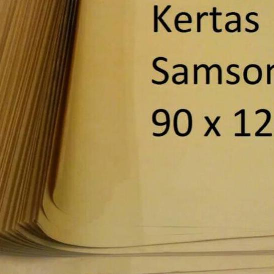 

SALE!! KODE-764 KERTAS SAMSON UK 90X120 ( per 10lmbr )