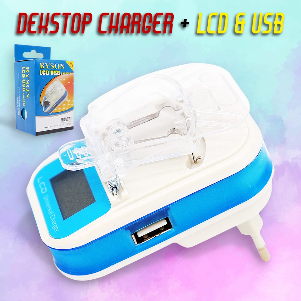 CHARGER DEKSTOP LCD CAS KODOK UNIVERSAL CHARGER KODOK