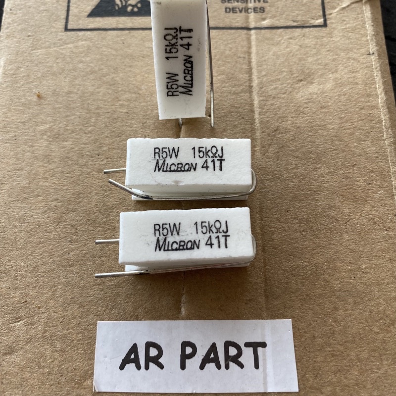 resistor kapur 15k 5watt original MICRON JAPAN