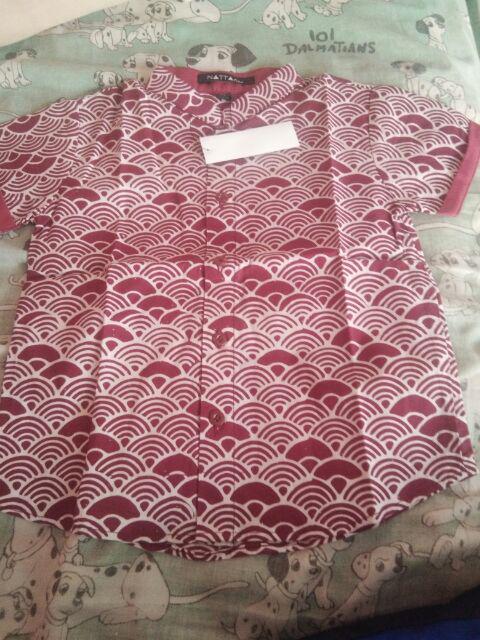 Kemeja Koko Batik Anak Sewarna By Natta_line