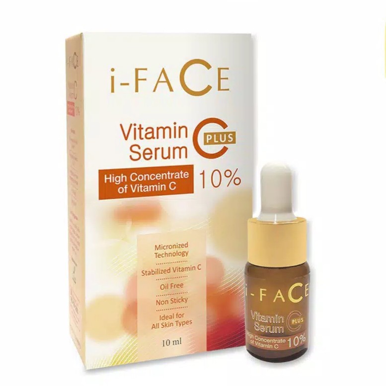 I Face vitamin C Serum 10 ml (Serum untuk mencerahkan kulit wajah)