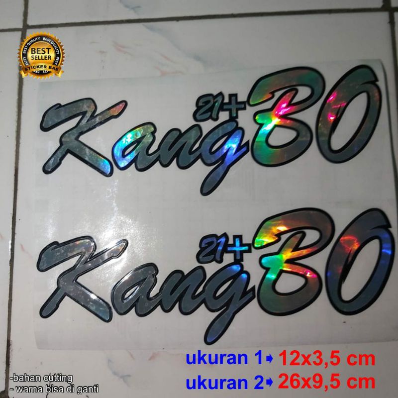 stiker kang bo open bo cutting stiker nmax murah