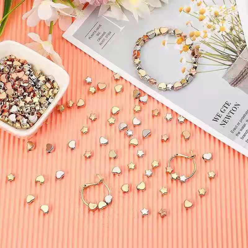 Manik-Manik Pembatas Spacer CCB Untuk Membuat Perhiasan Kalung Gelang DIY Harga/100-300Pc